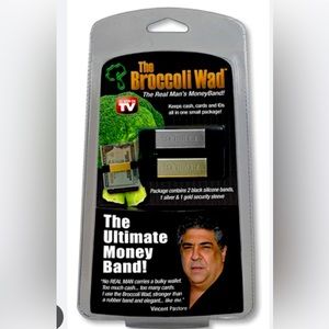 Brand New- The Broccoli Wad-As Seen On TV-the ULTIMATE MONEY CLIP